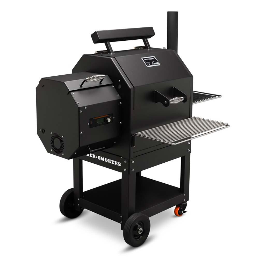 Yoder YS480S Pellet Grill Yoder Smokers Indigo Pool Patio BBQ