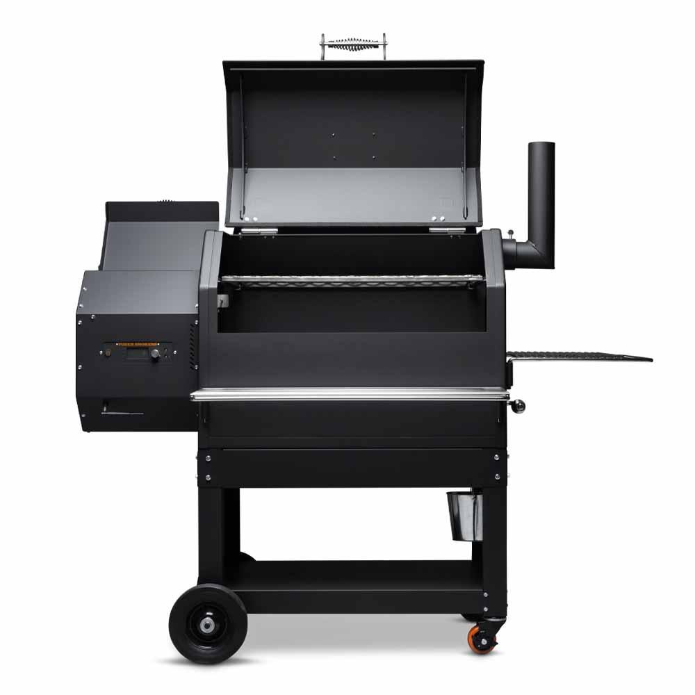 Yoder YS640S Pellet Grill Yoder Smokers Indigo Pool Patio BBQ