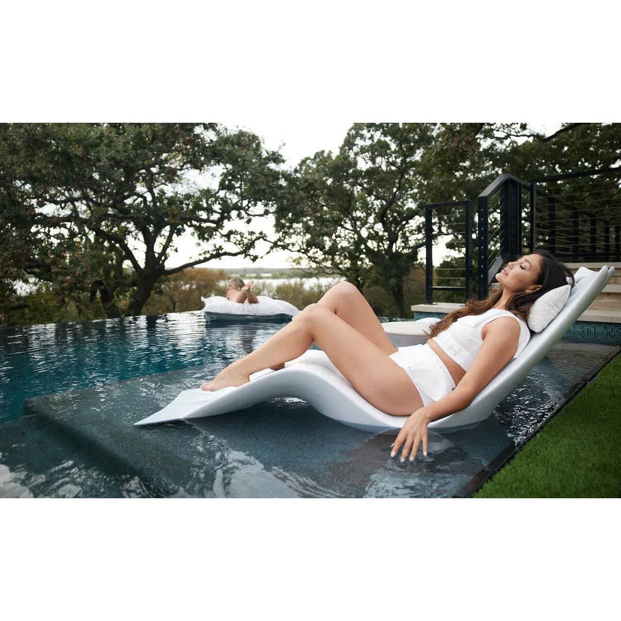 Ledge Lounger Autograph Chaise Indigo Pool Patio BBQ
