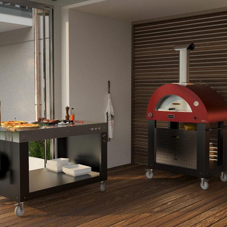 Alfa Brio Pizza Oven Alfa Indigo Pool Patio BBQ