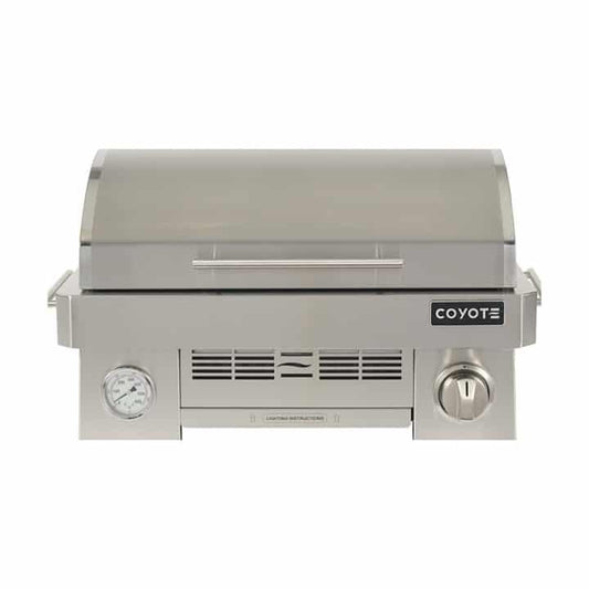 Coyote 25" Portable Grill Coyote Indigo Pool Patio BBQ
