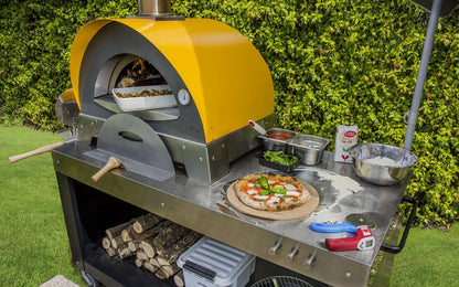 Multi-Functional Pizza Oven Base Alfa Indigo Pool Patio BBQ