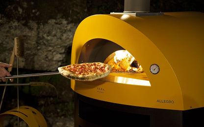 Alfa Allegro Pizza Oven with Base Alfa Indigo Pool Patio BBQ