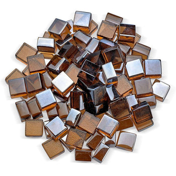 Copper Luster Fire Glass 2.0 American Fireglass Indigo Pool Patio BBQ