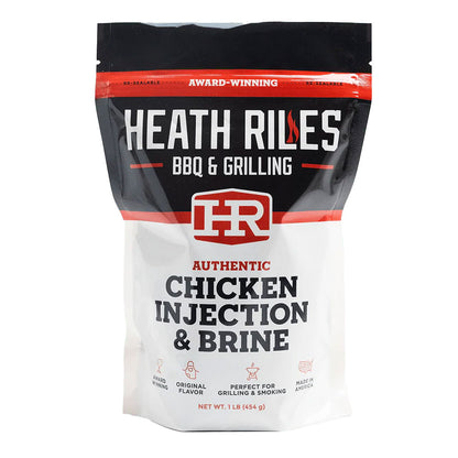 Heath Riles Chicken Injection & Brine Heath Riles Indigo Pool Patio BBQ
