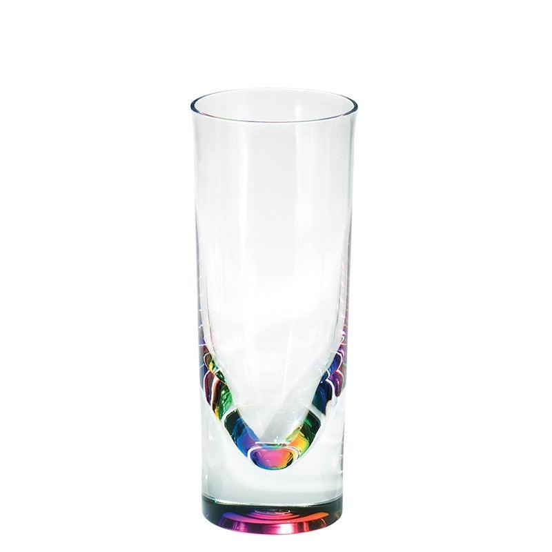 Rainbow Teardrop 14oz Tumbler Merritt International Indigo Pool Patio BBQ