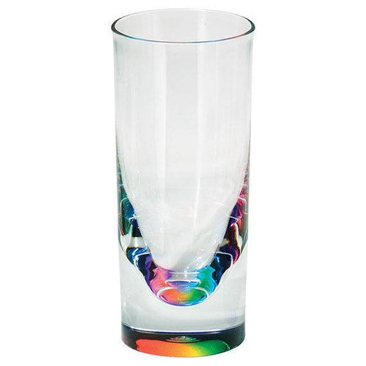 Rainbow Teardrop 10oz Tumbler Merritt International Indigo Pool Patio BBQ