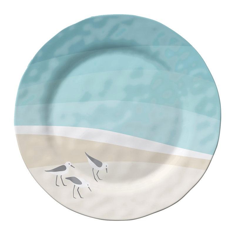 Sandpiper 11" Dinner Plate Merritt International Indigo Pool Patio BBQ