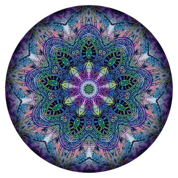 Mandalai Round Metal Wall Art Next Innovations Indigo Pool Patio BBQ