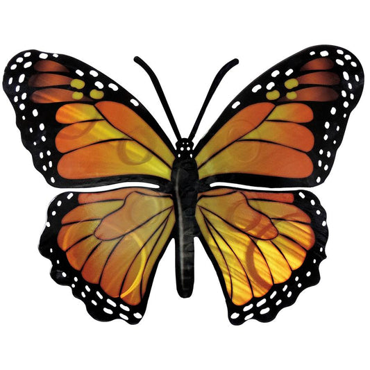 Monarch Butterfly 3D Metal Wall Art Next Innovations Indigo Pool Patio BBQ