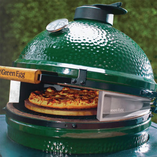 Pizza Oven Wedge for Large Big Green Egg Big Green Egg Indigo Pool Patio BBQ