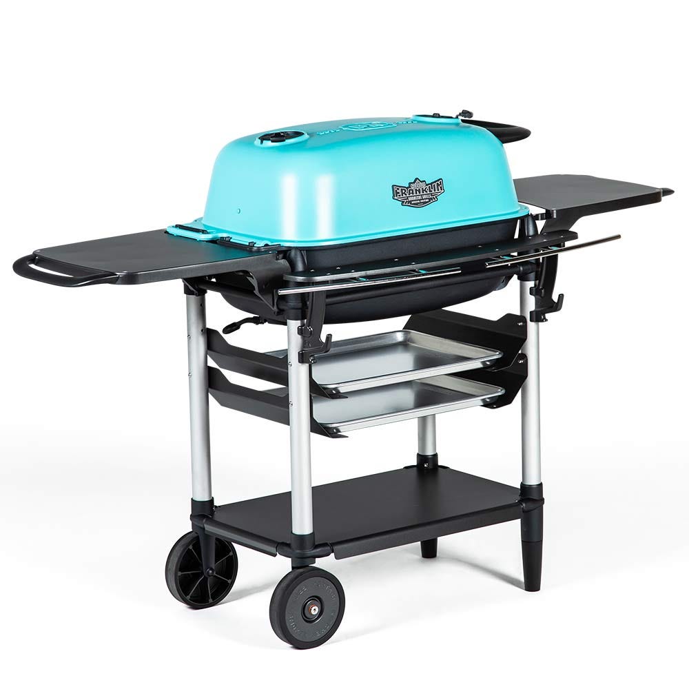 PK300AF Aaron Franklin Edition PK Grills Indigo Pool Patio BBQ