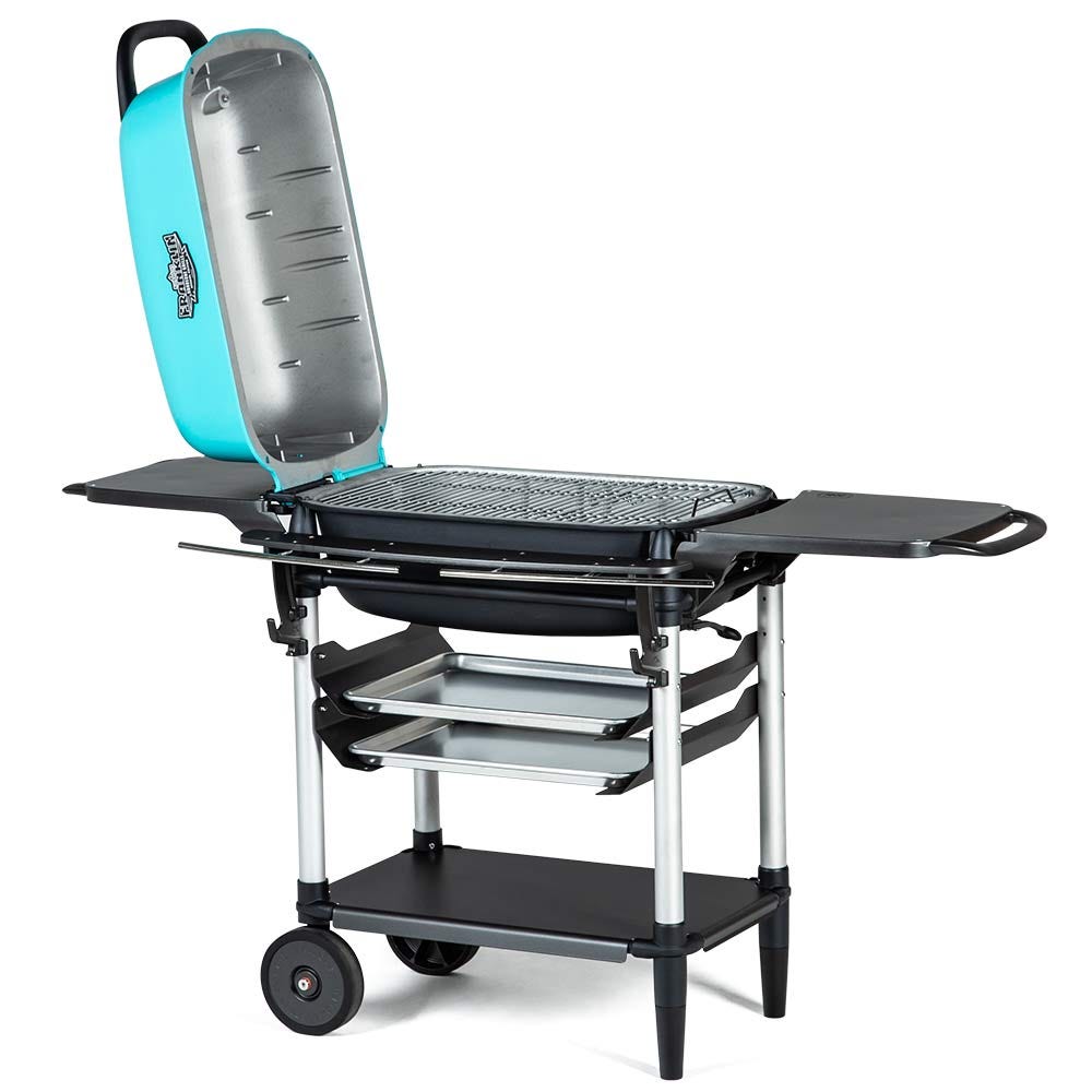 PK300AF Aaron Franklin Edition PK Grills Indigo Pool Patio BBQ