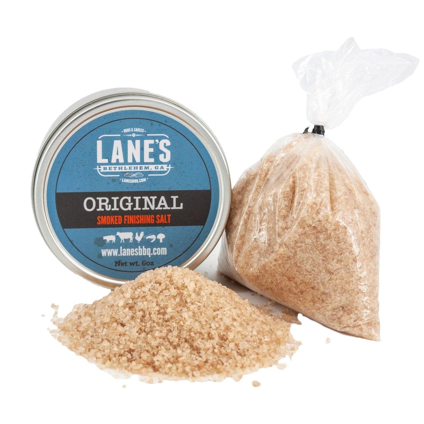 Lane's BBQ Original Smoked Finishing Salt Lane's BBQ Indigo Pool Patio BBQ