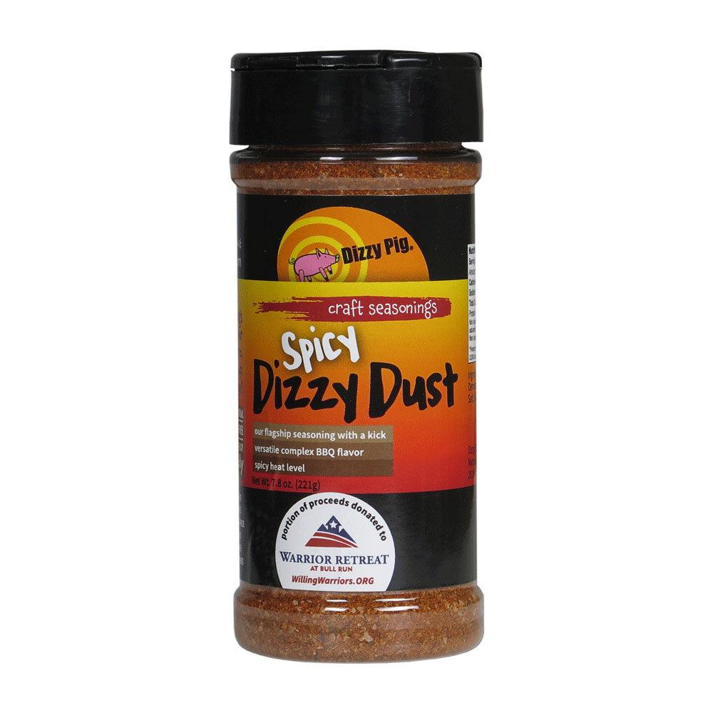 Dizzy Pig Spicy Dizzy Dust All-Purpose Seasoning Dizzy Pig Indigo Pool Patio BBQ