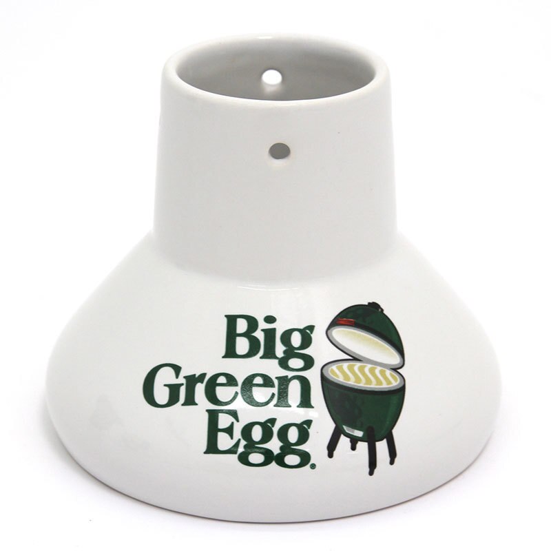 Big Green Egg Ceramic Chicken Roaster Big Green Egg Indigo Pool Patio BBQ
