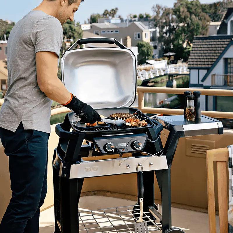 Weber Pulse 2000 Electric Grill Weber Indigo Pool Patio BBQ